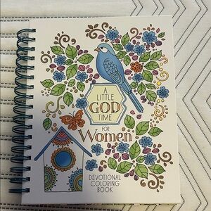 A Little God Time for Women Devotional Coloring Book
